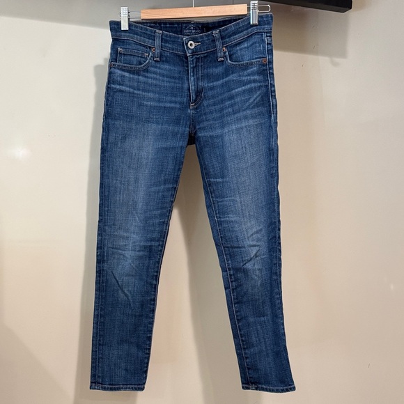 Lucky Brand Blue Ankle Jeans - Picture 1 of 4